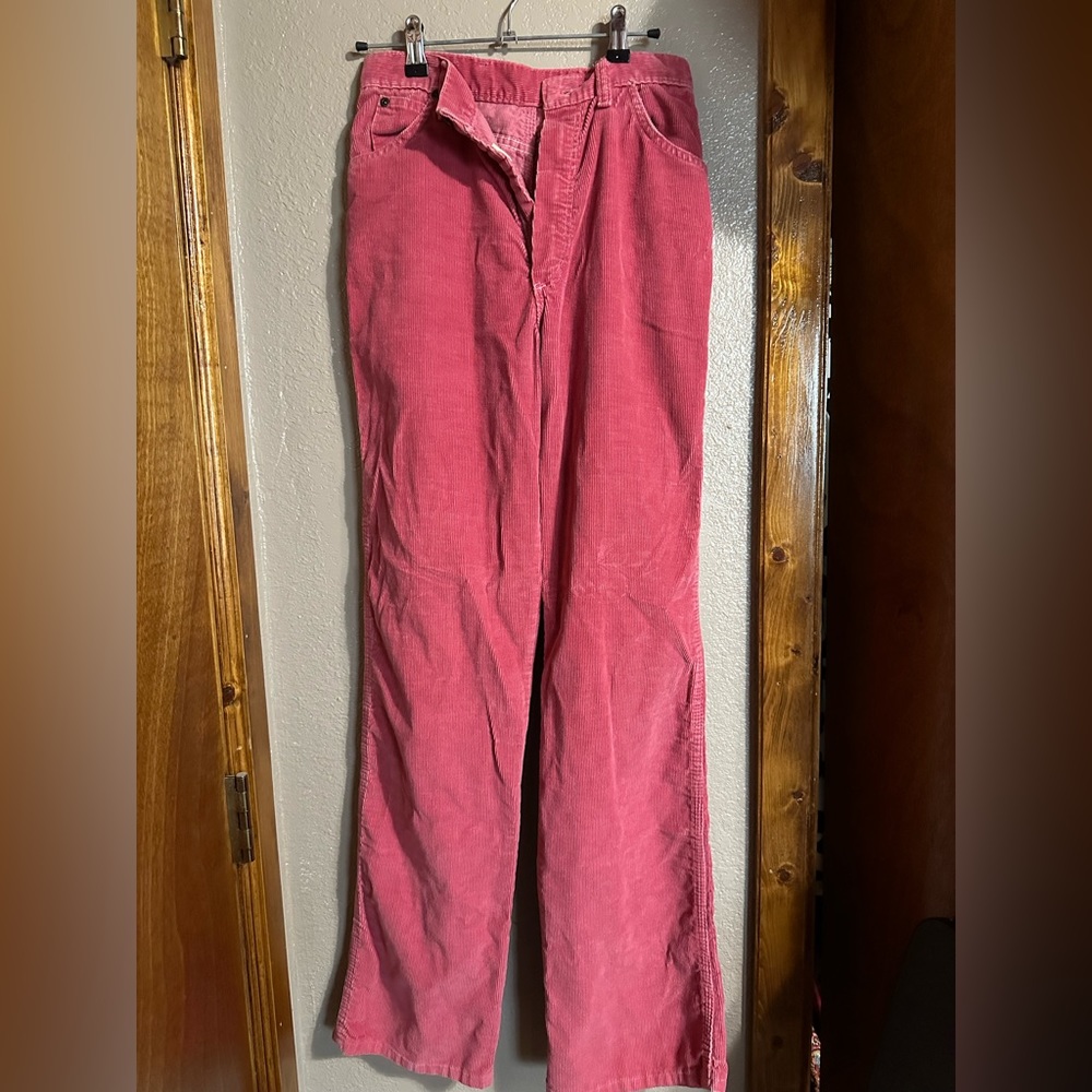 Wrangler Pink Corduroy Pants
